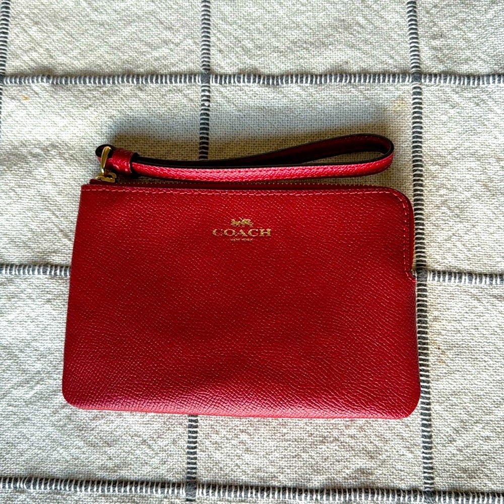 Coach Small Wristlet Wallet